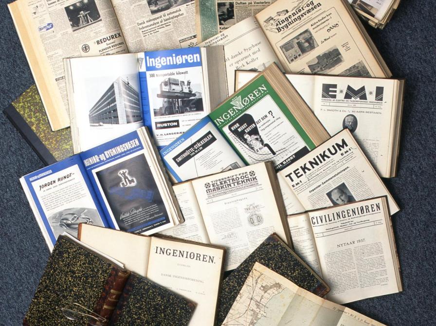 Samling af magasiner